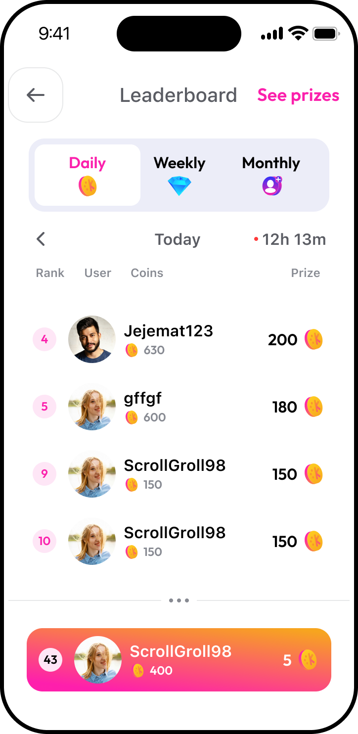 Leaderboard